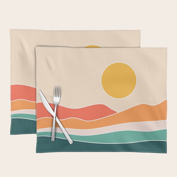 Abstract Landscape 23A Placemat Gallery Image 1
