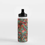 Spring Summer Floral Pattern Water Bottle Gallery Image 2