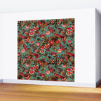 Spring Summer Floral Pattern Wall Mural Gallery Image 2