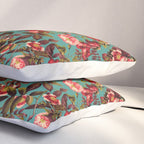 Spring Summer Floral Pattern Pillow Sham Gallery Image 3