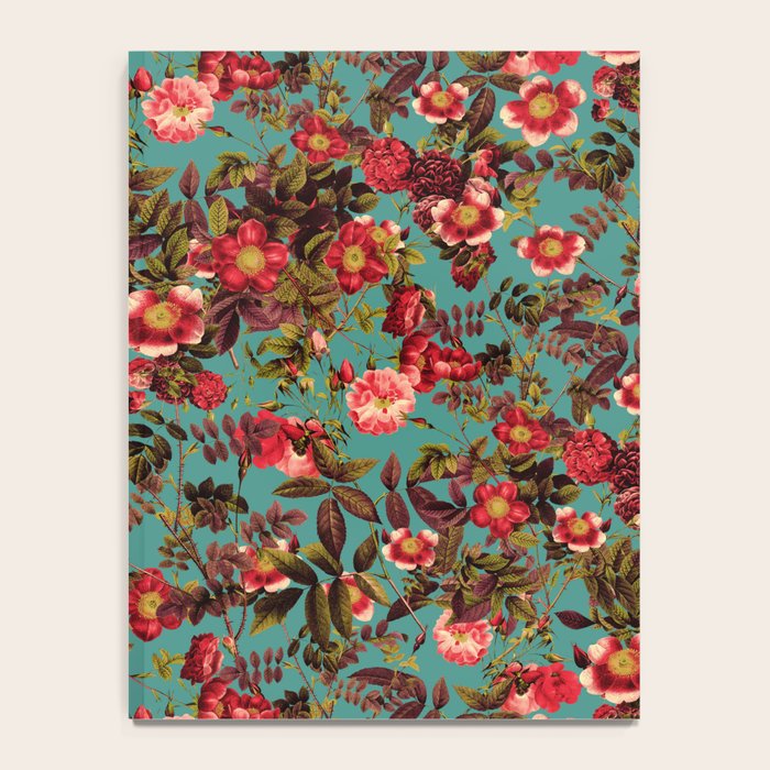 Spring Summer Floral Pattern Notebook Gallery Image 4
