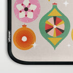 Christmas Tree Retro Ornaments Laptop Sleeve Gallery Image 3