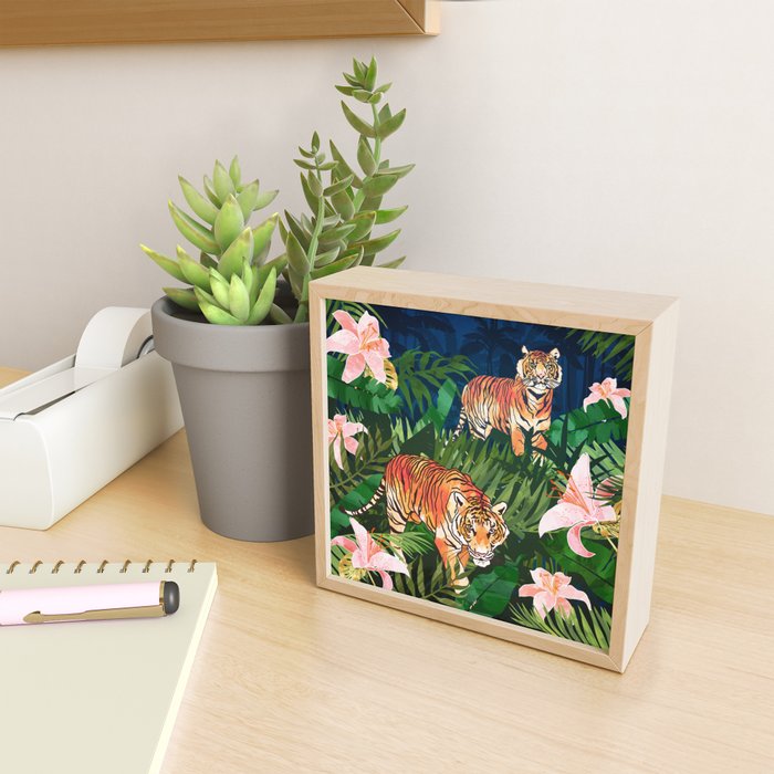 Tiger Dream Mini Art Print Gallery Image 2