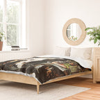 Bosch Garden Of Earthly Delights Panel 3 - Hell Duvet Cover Gallery Image 2