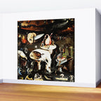 Bosch Garden Of Earthly Delights Panel 3 - Hell Wall Mural Gallery Image 2