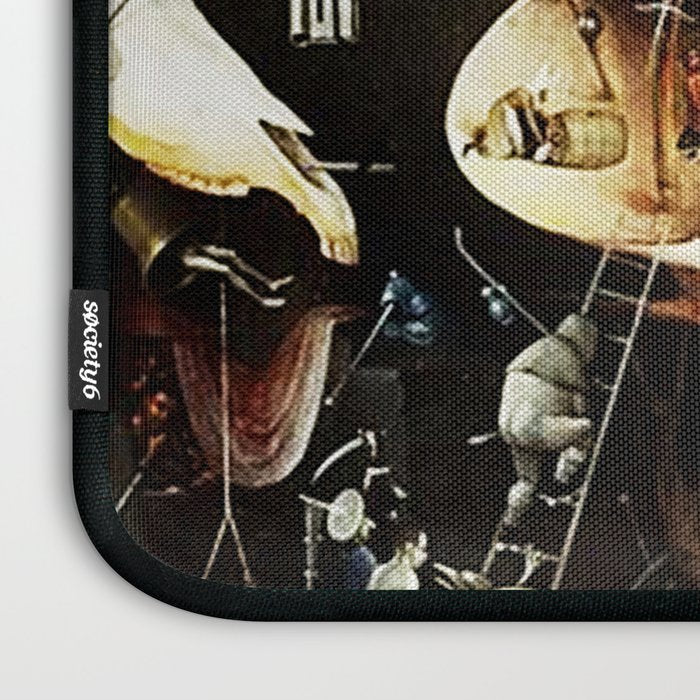 Bosch Garden Of Earthly Delights Panel 3 - Hell Laptop Sleeve Gallery Image 3