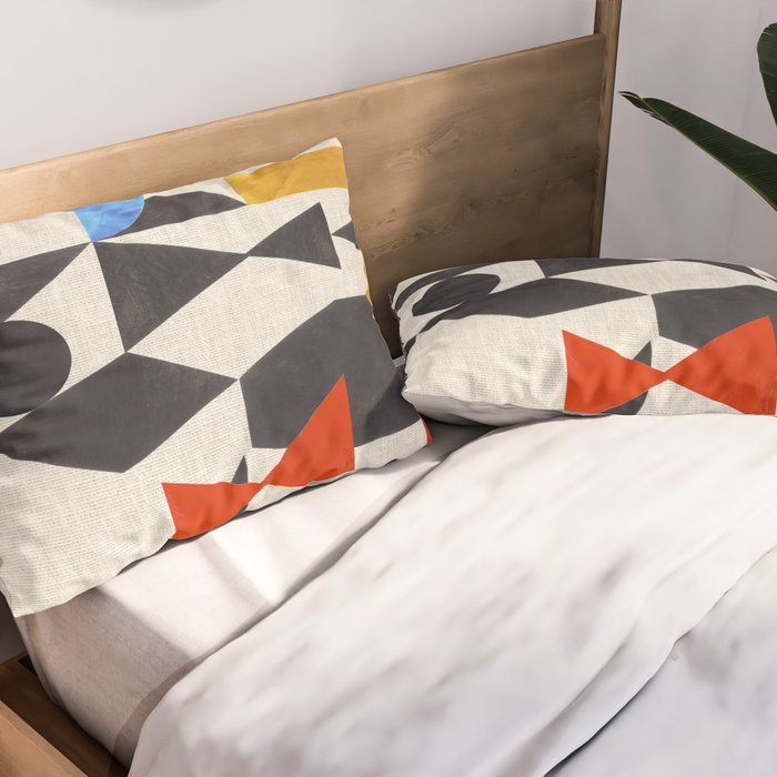 Primary Jewels  Pillow Sham Gallery Image 2