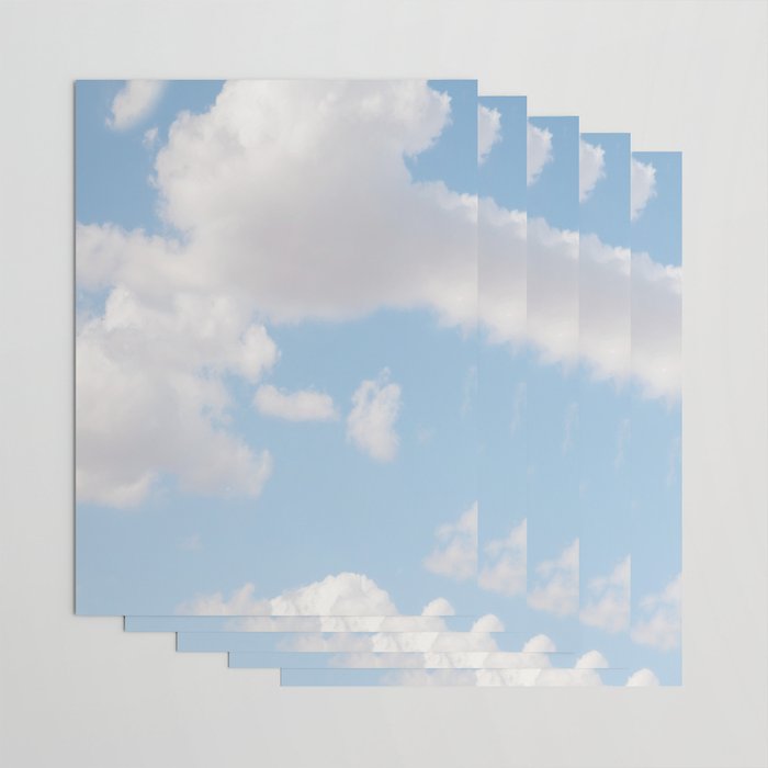 Daydream Clouds Wrapping Paper Gallery Image 3