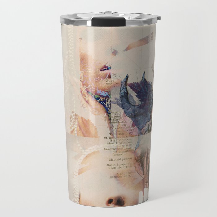 Fractionalized Elegance Travel Mug Gallery Image 1
