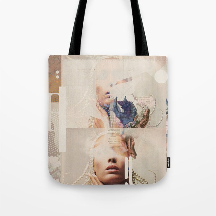 Fractionalized Elegance Tote Bag Gallery Image 1