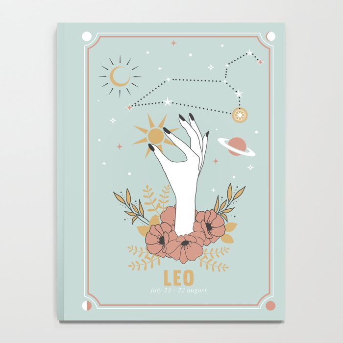 Leo Zodiac Series Notebook Gallery Image 4