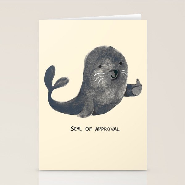 Seal Of Approval Stationery Card Gallery Image 2