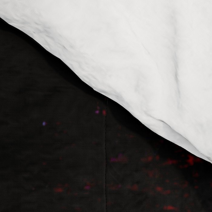 Red and Black Abstract Comforter Gallery Image 4