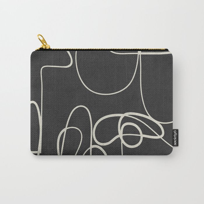 Lines in Space Carry All Pouch Gallery Image 1