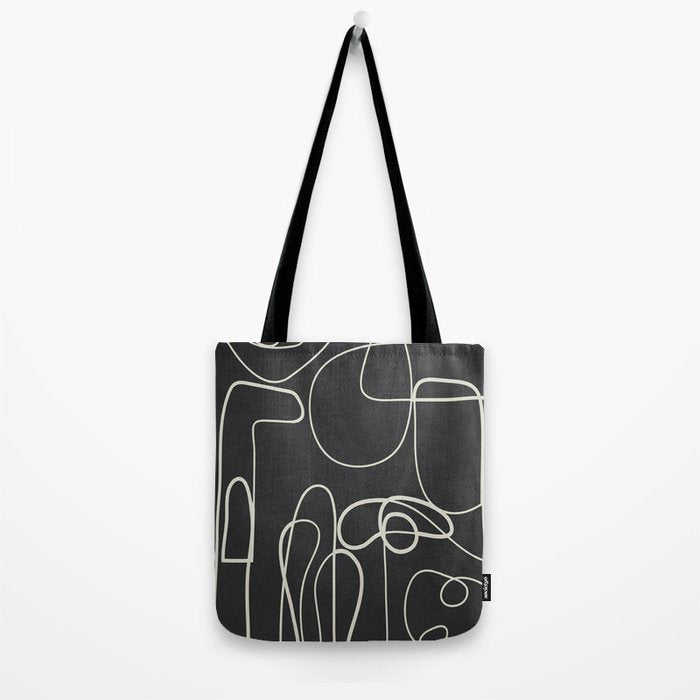 Lines in Space Tote Bag Gallery Image 2