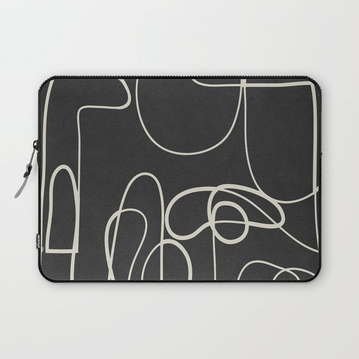 Lines in Space Laptop Sleeve Gallery Image 1