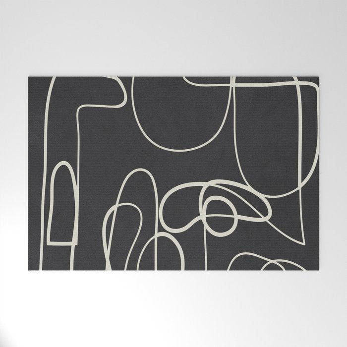 Lines in Space Welcome Mat Gallery Image 1