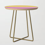 Color Block II Yellow Pink Side Table Gallery Image 1