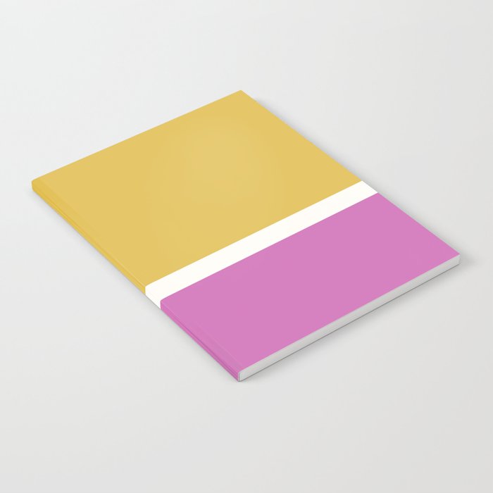 Color Block II Yellow Pink Notebook Gallery Image 2