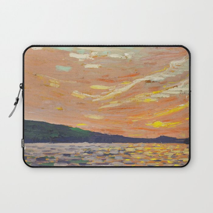 Tom Thomson Smoke Lake Canadian Landscape Artist Laptop Sleeve Gallery Image 1