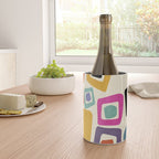 mid century modern minimal abstract 8 Wine Chiller Gallery Image 4