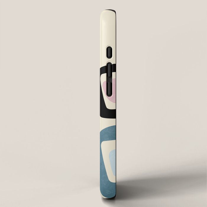 mid century modern minimal abstract 8 iPhone Case Gallery Image 2
