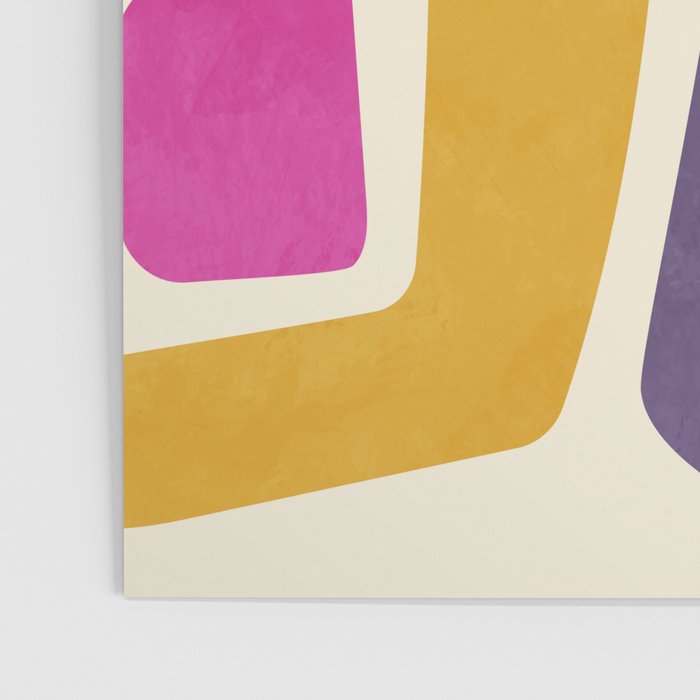 mid century modern minimal abstract 8 Poster Gallery Image 3