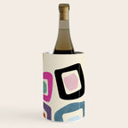 mid century modern minimal abstract 8 Wine Chiller Gallery Image 3
