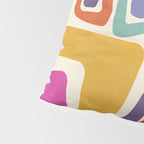 mid century modern minimal abstract 8 Pillow Sham Gallery Image 4