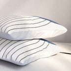 Mid Century Modern Blue Perfect Balance Pillow Sham Gallery Image 3