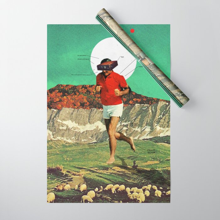 Sheeprunner Wrapping Paper Gallery Image 1