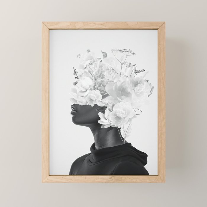 Leaden Blossom Mini Art Print Gallery Image 1