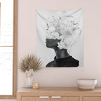 Leaden Blossom Wall Tapestry Gallery Image 2