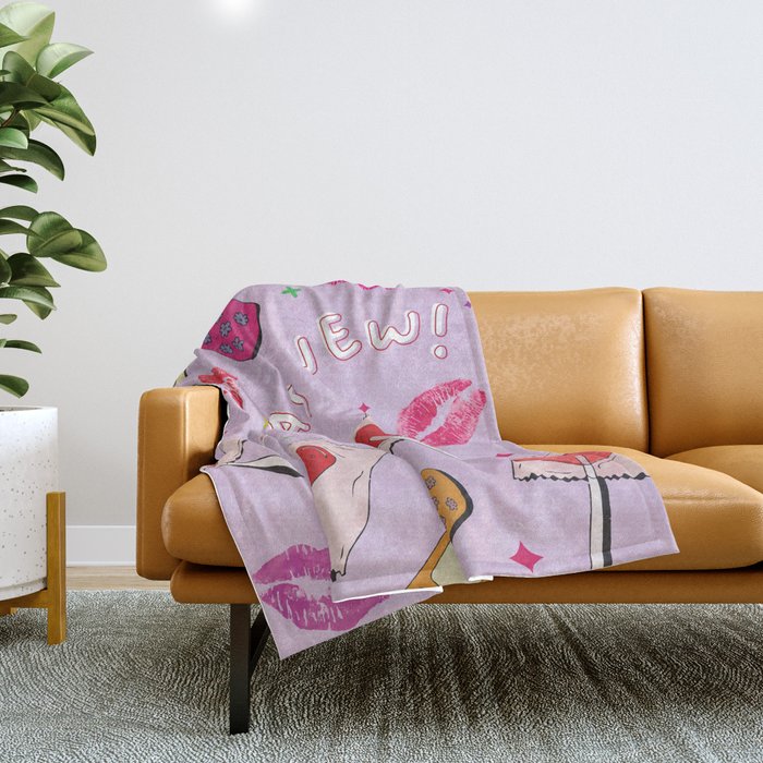 good as new Throw Blanket Gallery Image 1
