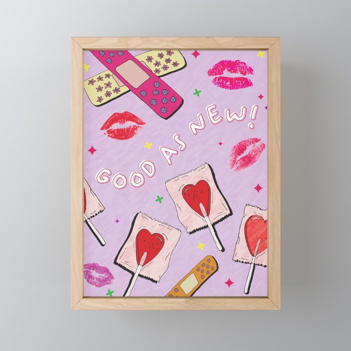 good as new Mini Art Print Gallery Image 1