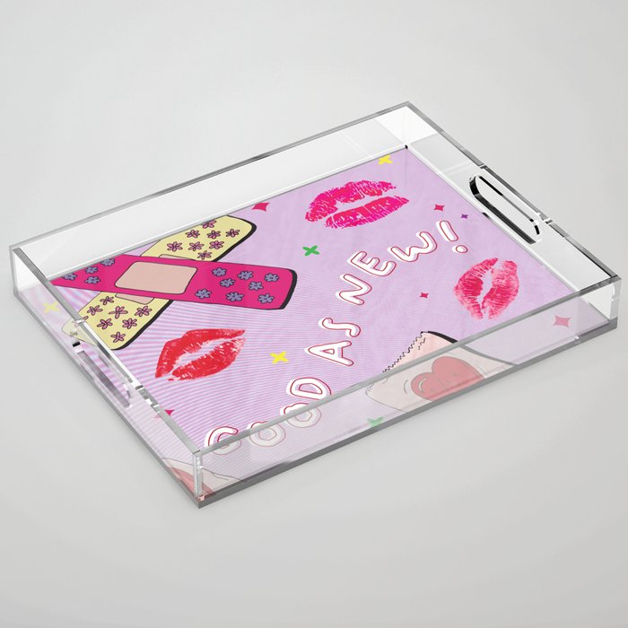 good as new Acrylic Tray Gallery Image 1