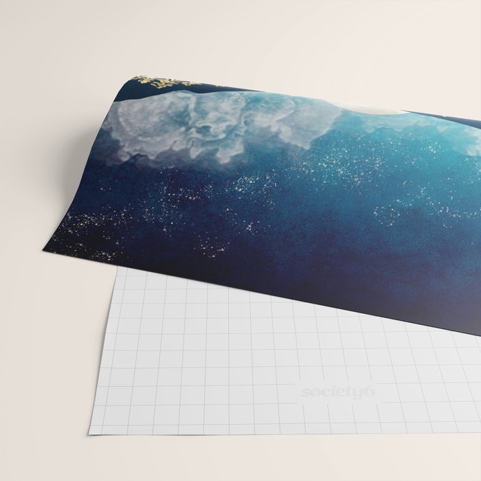Midnight Water Wrapping Paper Gallery Image 2