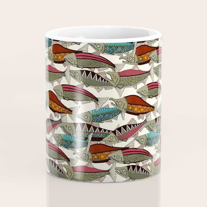 Alaskan salmon pearl Coffee Mug Gallery Image 4