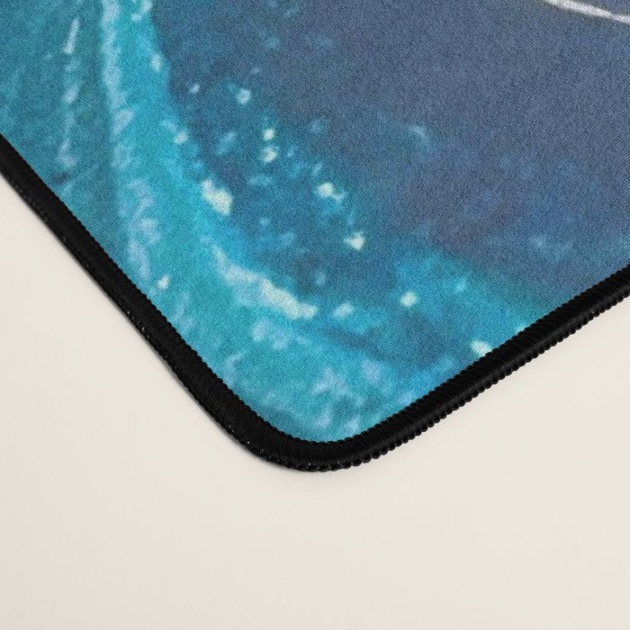 Azure Slices Desk Mat Gallery Image 4