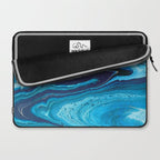 Azure Slices Laptop Sleeve Gallery Image 2