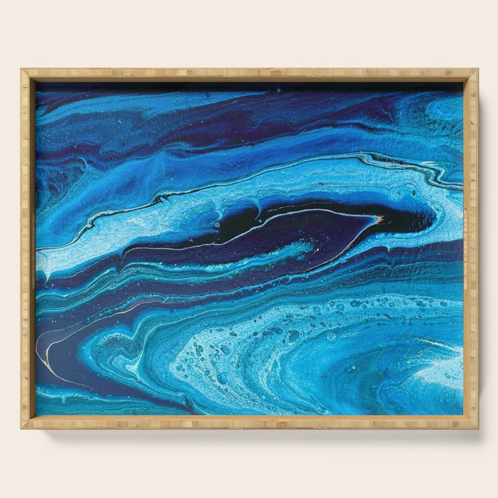 Azure Slices Serving Tray Gallery Image 1