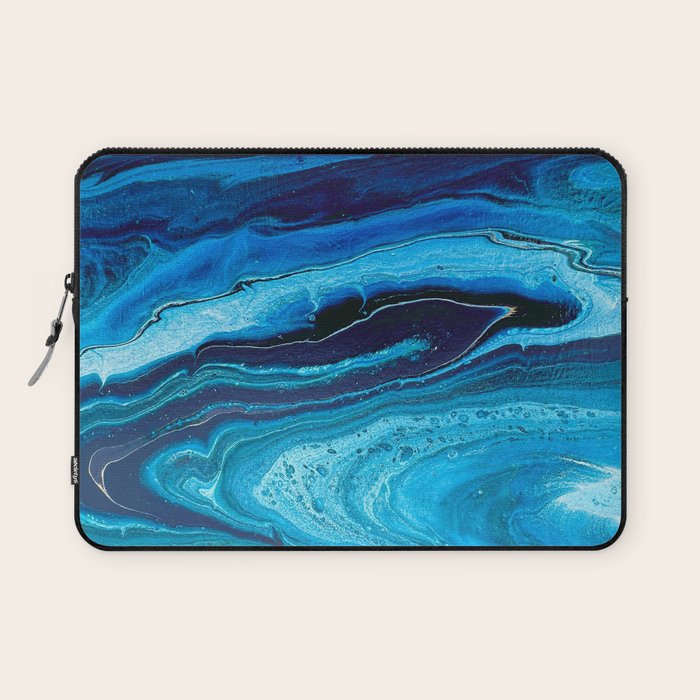Azure Slices Laptop Sleeve Gallery Image 1