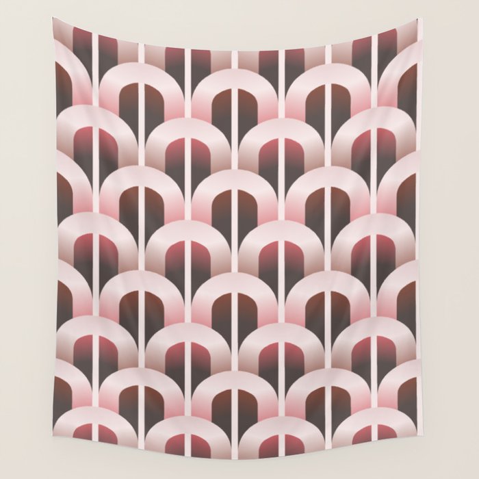 Red gate Wall Tapestry Gallery Image 1