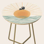 Good Morning Meow 7 Sunny Day Ocean  Side Table Gallery Image 2