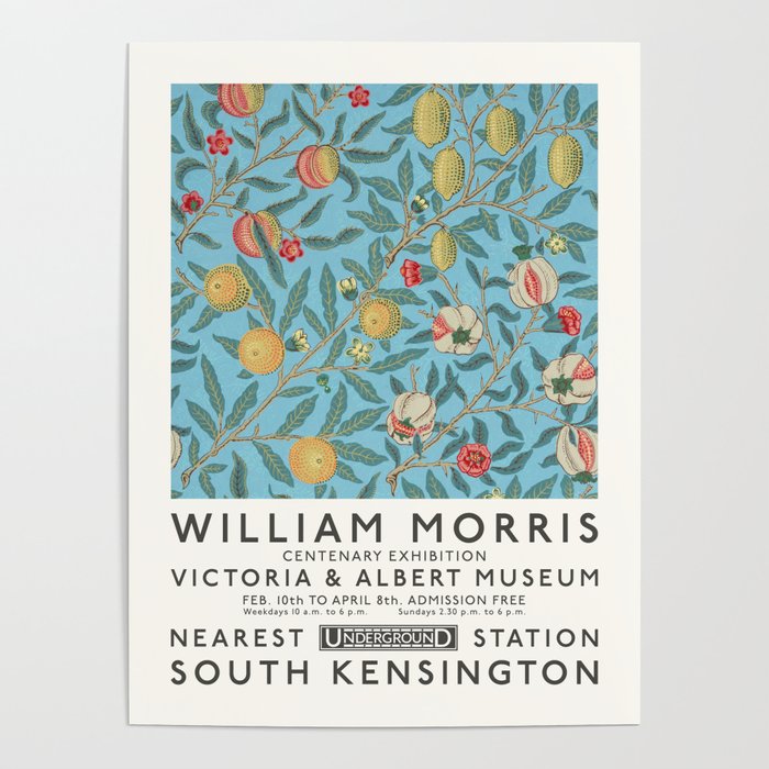 William Morris Art Exhibition Poster Gallery Image 1