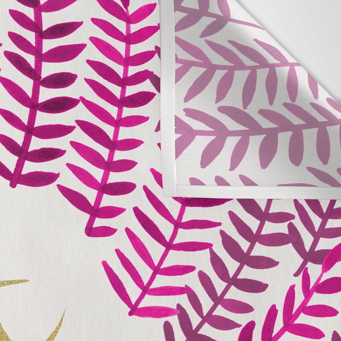 Treat Yo Self â Pink & Gold Wall Tapestry Gallery Image 3