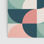 Mid Century Geometric 23A Poster Gallery Image 3