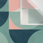 Mid Century Geometric 23A Wall Tapestry Gallery Image 3