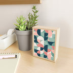 Mid Century Geometric 23A Mini Art Print Gallery Image 2