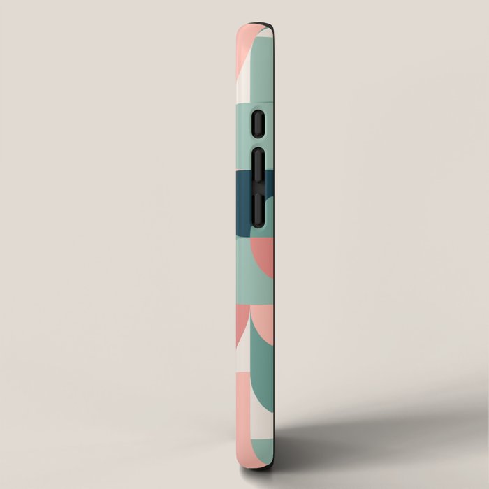 Mid Century Geometric 23A iPhone Case Gallery Image 2